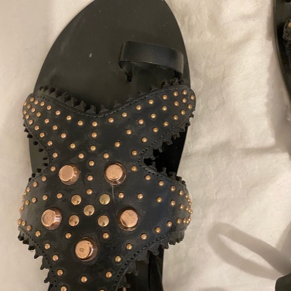 Ivy Kirzhner Leather Sandals New Never Worn - Picture 7 of 8